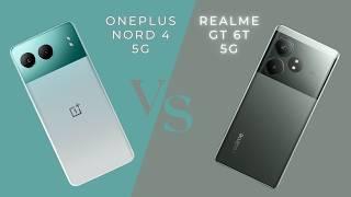 ️Top 5G Contenders: OnePlus Nord 4 vs Realme GT 6T!