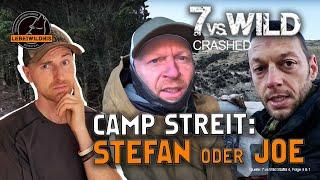 7vs.Wild: JOE vs. STEFAN – Wer hat Recht beim Camp-Spot? Survival-ANALYSE vom EXPERTEN