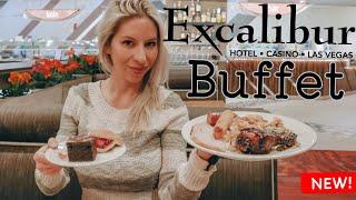 Excalibur Las Vegas Buffet: 2 for 1 Deal, What to Expect & What to Avoid! Vegas Strip Food Reviews