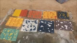 FRONT ELEVATION TILES MAKING PROCESS / WALL ELEVATION TILES MAKING PROCESS