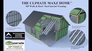 The Climate MAXZ Home - Steel Framed SIP Homes - Tennessee