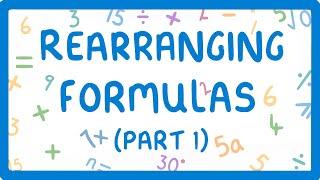 GCSE Maths - How to Rearrange Formulas  #48