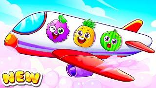 Safety Tips on the Airplane ️ Learn Airplane Safety Tips | Yum Yum Kids Songs