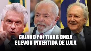 Caiado foi tirar onda e levou invertida de Lula!Governadores debatem PEC da segurança Pública