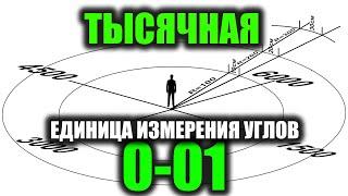 Тысячная — единица измерения углов.