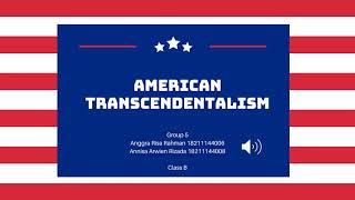 American Transcendentalism | Introduction to American Culture