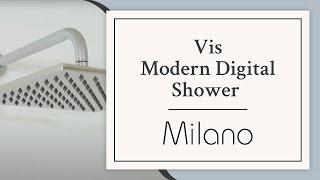 The Vis Digital Shower & Handset | Milano