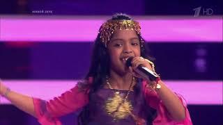 Inna Yalla  Lavalina Sandeep Nair, Veronica Inkiko, Eden Golan  The Voice Kids Russia Battles