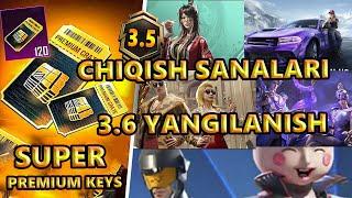 OXIRGI VIDEO: M416, PREMIUM KEYS, ULTIMATE CHIQISH SANALARI