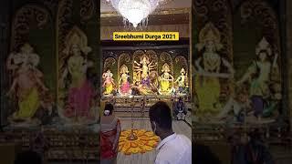 Sreebhumi Durga Puja 2021 first look #shorts