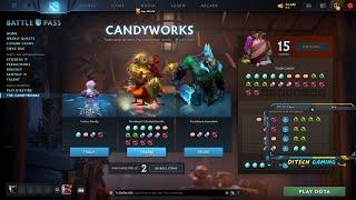 How the Candyworks actually work in Dota 2 - How to play Candy Works - Winning Arcana - No Clickbait