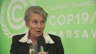 COP19: Ania Grobicki, Executive Secretary, Global Water Partnership