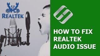 How to Fix Realtek Audio Issue If Sound Disappears After Updating Windows 10 ️