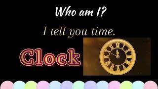 "Who Am I?" Brainteasers for Kids @Little Learners Library