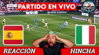 PIERDE MI ITALIA!!! ESPAÑA 1-0  ITALIA EN VIVO A EUROCOPA  2024Reaccion Hincha