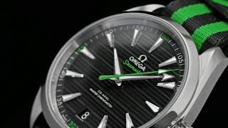 The OMEGA Seamaster Aqua Terra “Golf” in green