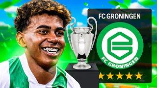 Ik Speelde FC25 tot FC Groningen de Champions League Won...