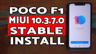 Poco F1 MIUI 10.3.7.0 Stable How to Install | Install MIUI 10.3.7.0 Stable Poco F1