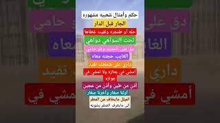 حكم وأمثال شعبيه مشهوره عند معظم الدول #حكم#امثال #شعبيه