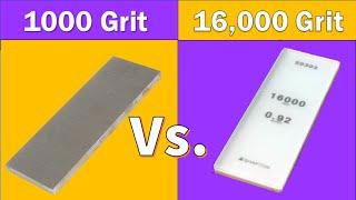 1000 vs 16000 Grit