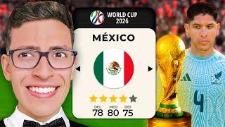 Juego el Mundial 2026 con México