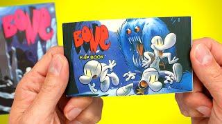 RARE Comic FLIPBOOK - Bone // plus Disney Animator Interview