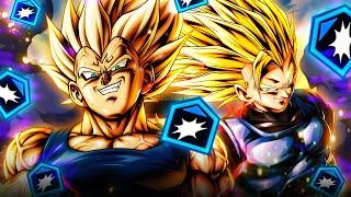 ULTRA MAJIN VEGETA WITH SSJ2 CRIT BUFFS! THIS MAN JUST GOES LOONEY! | Dragon Ball Legends