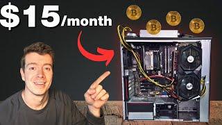 I Built a BITCOIN Mining Rig SPACE HEATER From an Old PC