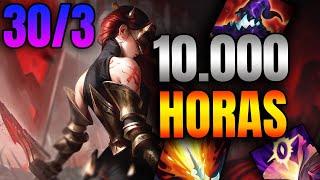 ¡ASÍ se ven 10,000 HORAS con Katarina!  | Road To Rank 1 Katarina 