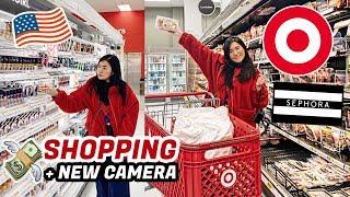 SHOPPING SA AMERIKA!  SEPHORA & TARGET + BOUGHT A NEW CAMERA | Toni Sia