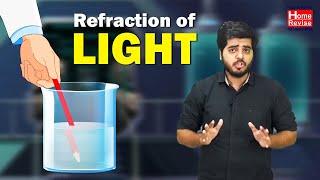 Why Refraction of Light Happens? | Science Experiment | Home Revise