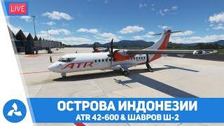 Острова Индонезии - ATR 42-600 & Шавров Ш-2 – MSFS – VIRTAVIA №436