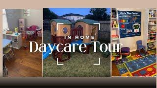 In Home Daycare Tour 2024| Living room + Dining room Set Up