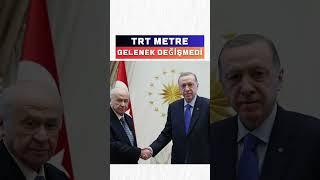 TRT yine şaşırtmadı, ekranlarda en fazla süre Erdoğan ve Bahçeli'ye ayrıldı.