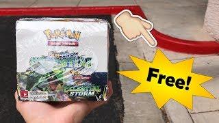 HOW TO GET A POKEMON CARD BOOSTER BOX FOR FREE! *works everytime*