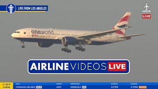 LIVE Los Angeles (LAX) Airport Plane Spotting From The H HOTEL! (December 20th, 2024)