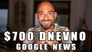 $700 DNEVNO koristeci Google News Online zarada 2023 (NE RADI)