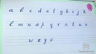 How to improve handwriting english  small letters #for students# |mirza shafiq art|