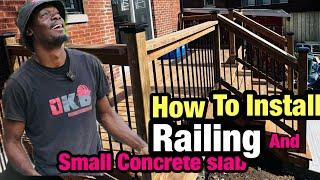 How To Build A Deck Railling / Railling Installation DIY - IT A MOST WATCH