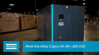 Meet the Atlas Copco GA 90+-160 VSD | Atlas Copco Compressors