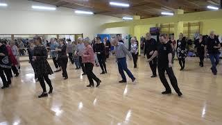 DESPACITO CUMBIA Line Dance   2019 Vandoeuvre, France Weekend Workshop with Ira Weisburd