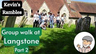 Kevins Rambles Group Walk in Langstone part 2