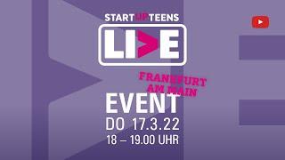 STARTUP TEENS Live - Event (Frankfurt)