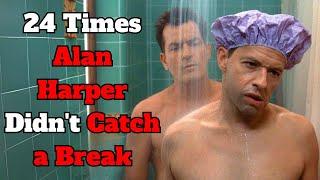 24 Times Alan Harper Didn't Catch a Break | Two And A Half Men