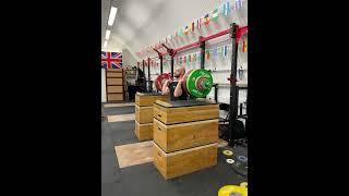 182kg/400lbs split jerk
