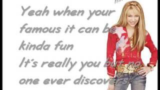 Hannah Montana - The best of both Worlds [w/Lyrics] HQ