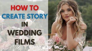 How to Create Story in Your Wedding Films