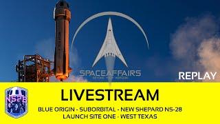 Blue Origin - New Shepard - NS-28 - Launch Site One, Texas - November 22, 2024