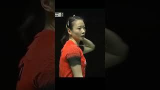 Crazy badminton net kill #badminton #Huang Yaqiong #Mixed Doubles #Zheng Siwei