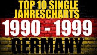 German/Deutsche Top 10 Single Jahres-Charts | 1990 - 1999 | Year-End Charts | ChartExpress